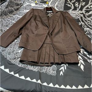 Chocolate Brown 2 Piece Suit